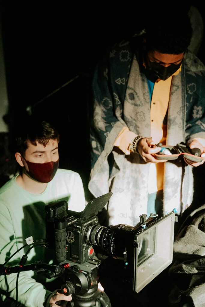 filmmakers Shooting a video